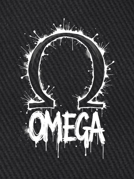 Omega Symbol Splash