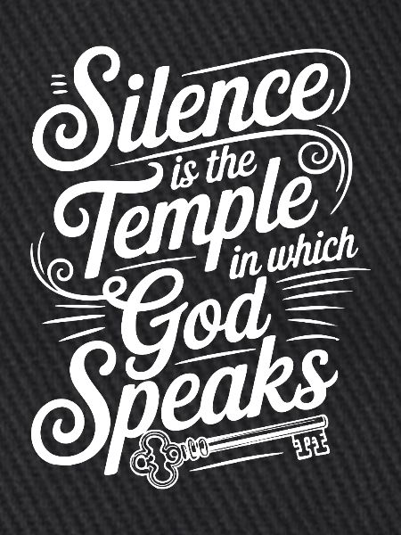 Silence – God Speaks Design