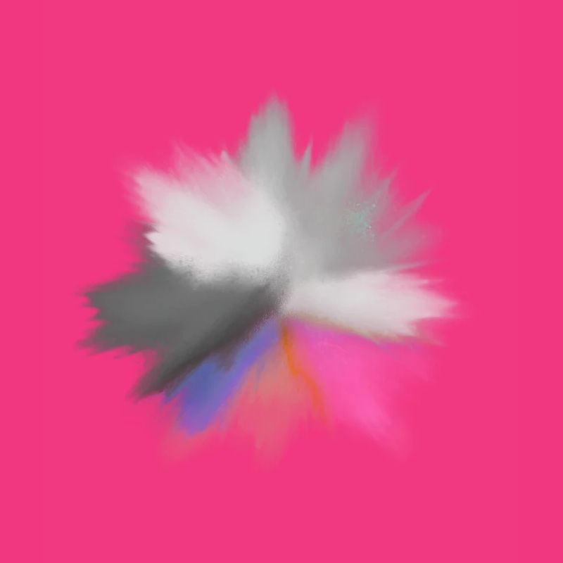 Explosion de couleurs design aquarelle