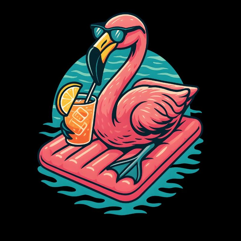 Flamingo Beach Lounge-Atmosphäre