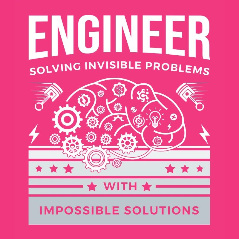 ENGINEER – Solving Invisible Problems T-Shirt