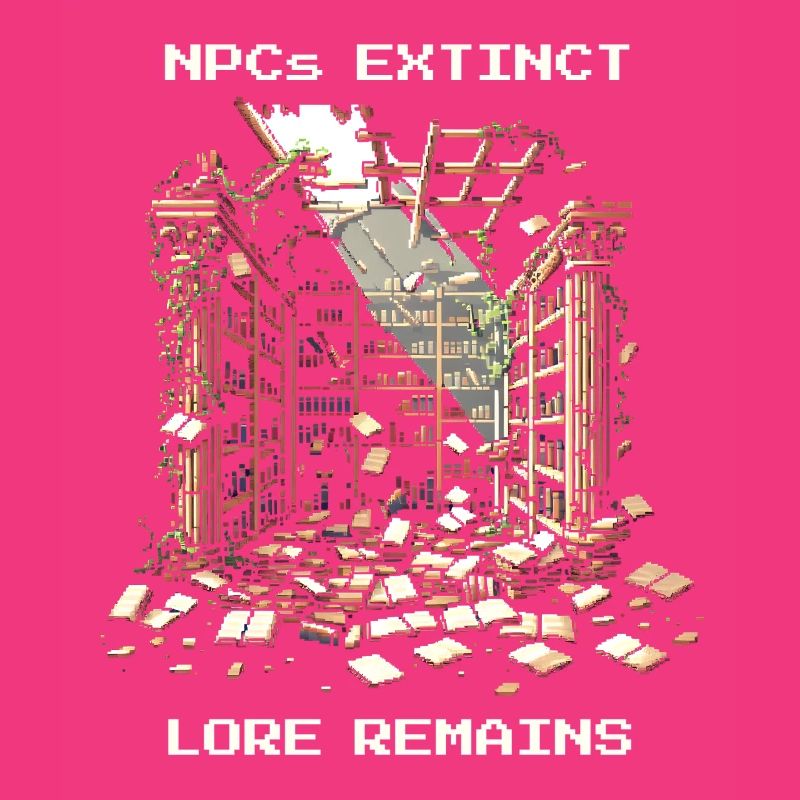 NPCs gone, lore stays | Post-apocalyptic