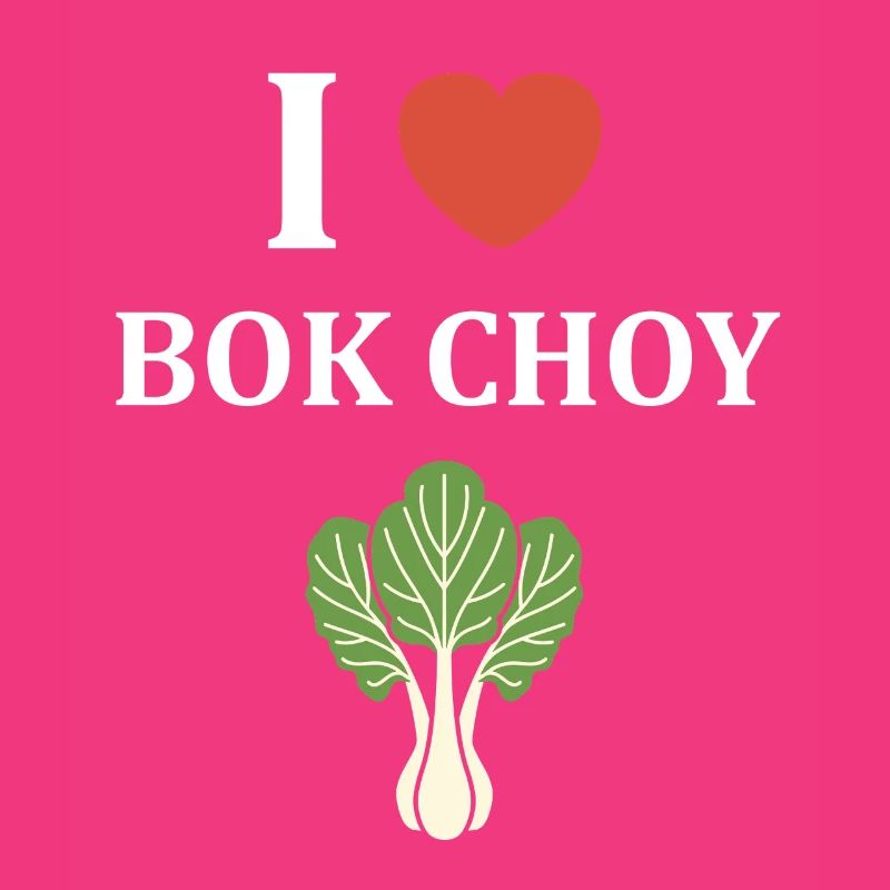 J’adore Bok Choy graphique