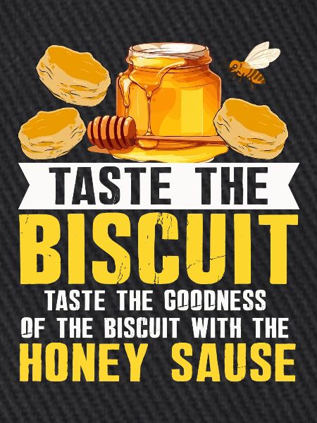Honey Biscuit Slogan Tee