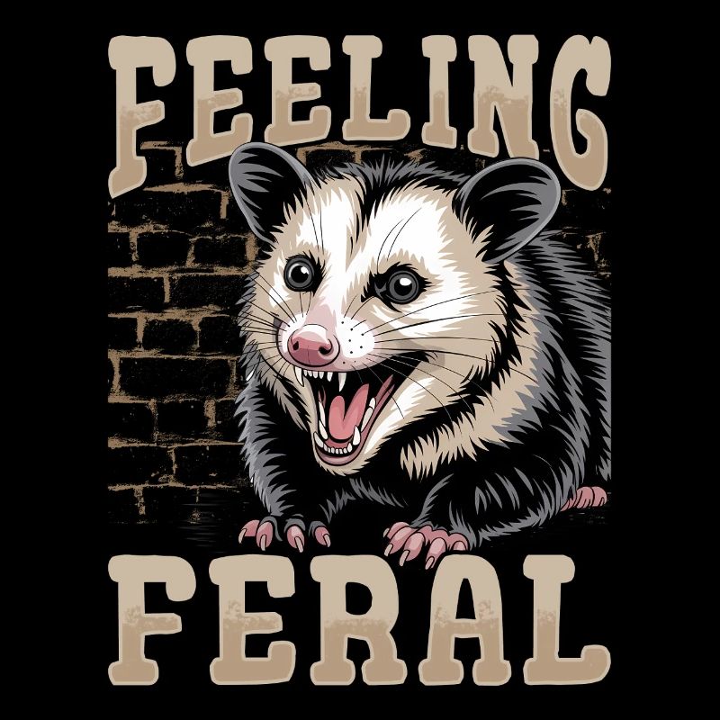 Funny Opossum
