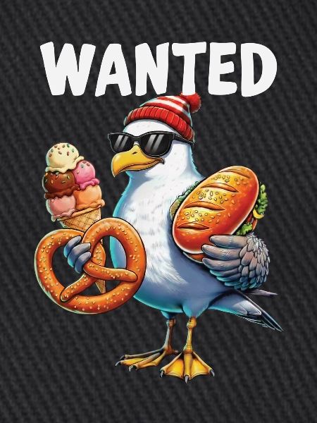 Gesucht Möwe Brezel Eiscreme