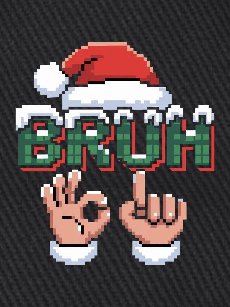 Santa 67 Bruh Weihnachtsmeme