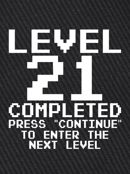 Level 21 Completed Pixel Quest