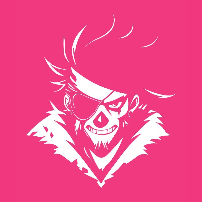 Pirate Skull with Eye Patch – Urban Skull