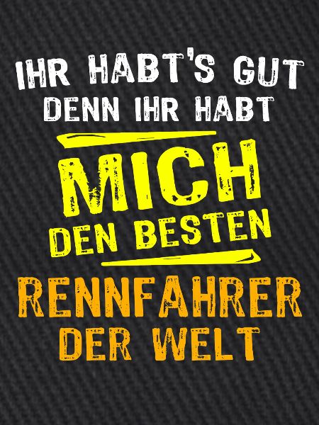 Rennfahrer Geschenk