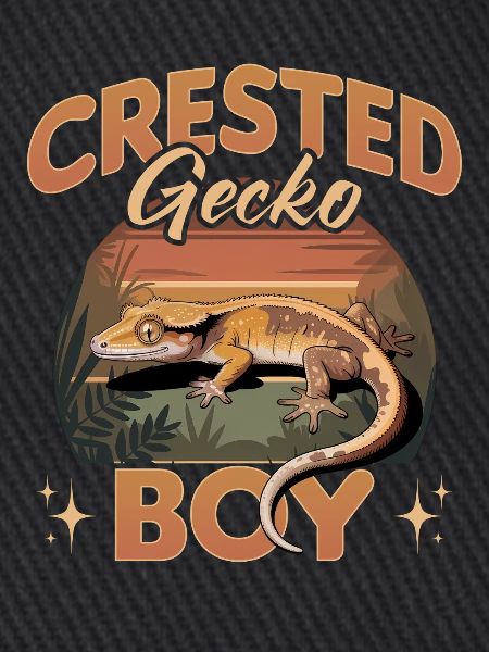 Funny Reptile Crested Gecko
