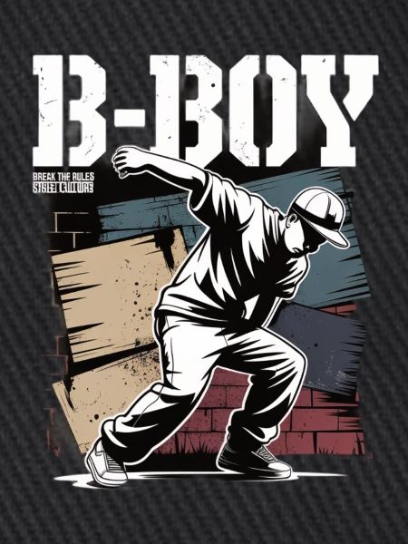 B-Boy Breakdance Streetstyle Breakdancer