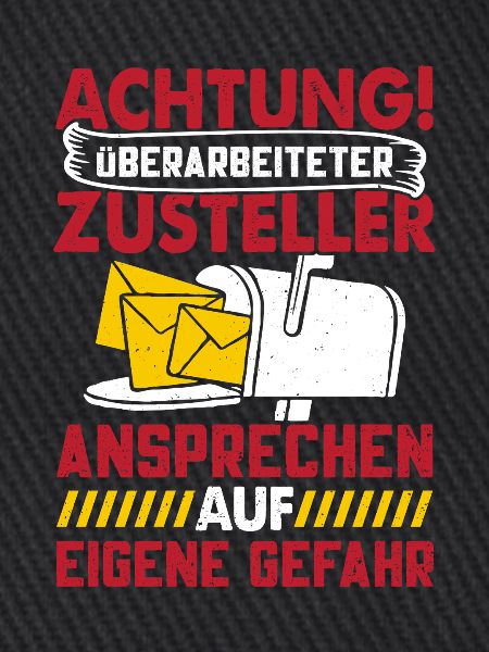 Briefträger ACHTUNG ÜBERARBEITETER ZUSTELLER