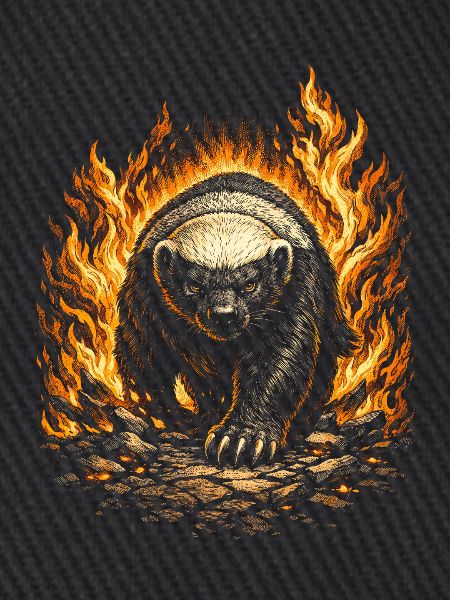 Honigdachs Honey Badger Tier
