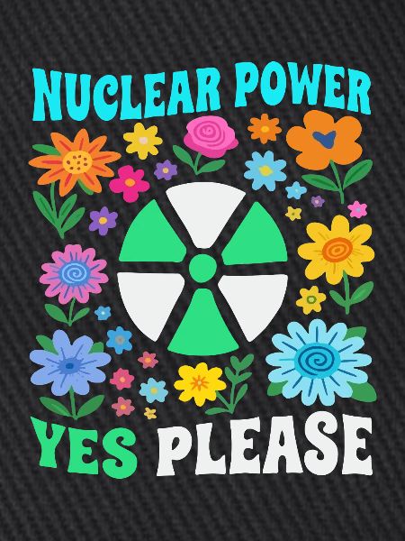 Atomkraft ja bitte mit Blumen