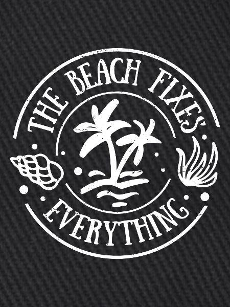 the beach fixes everything