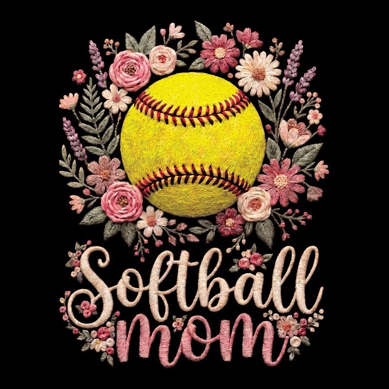 Blumen-Softball-Mutter