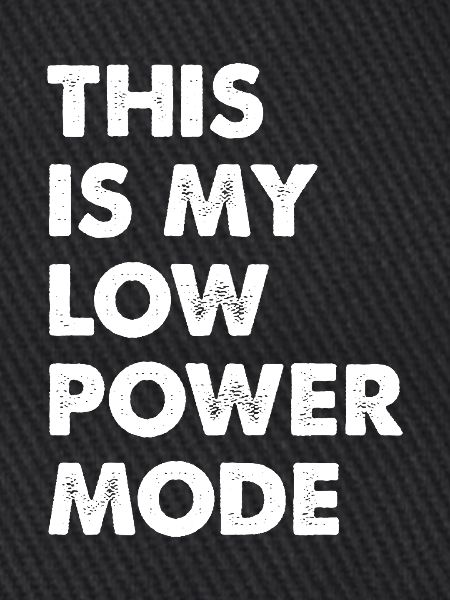 Low Power Mode