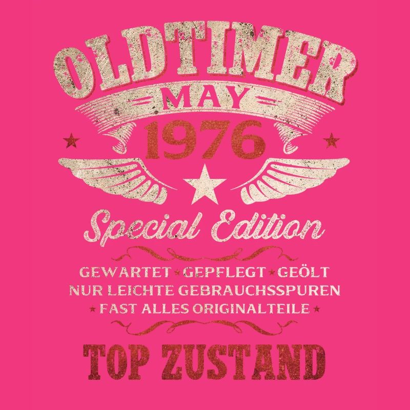 50. Geburtstag Geschenk Mann Oldtimer Mai 1976