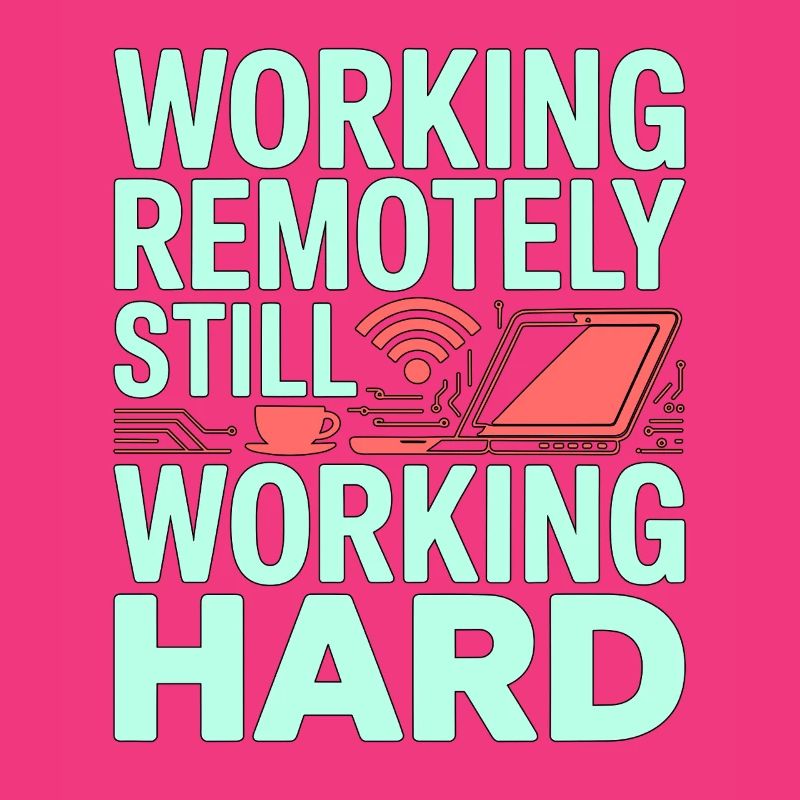 Remote Developer Working Remotely Web Programmer