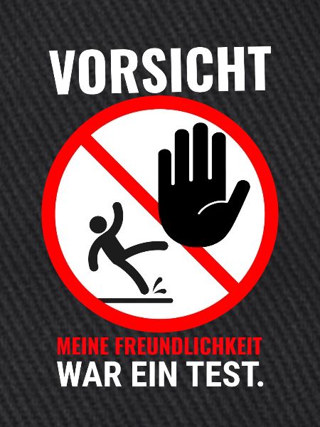 Freundlichkeit War Test