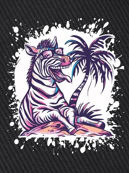 Zebra Sommer Comic