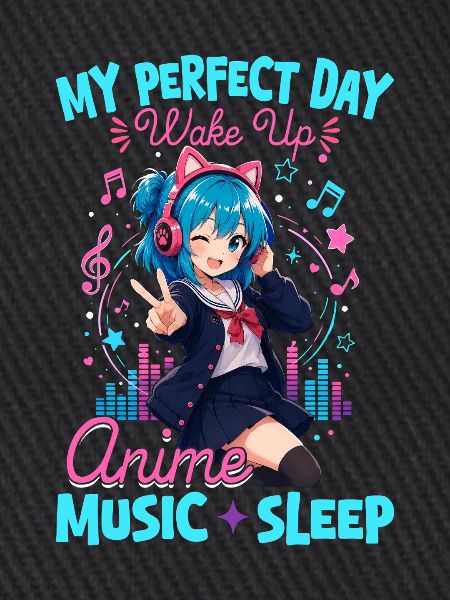 Anime and Music Chibi