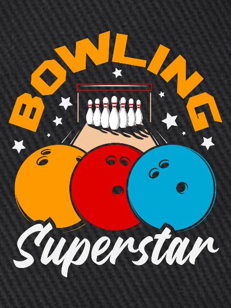 Bowling Superstar Kugeln Pins
