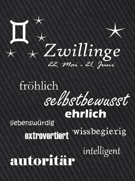 Zwillinge_Sternzeichen