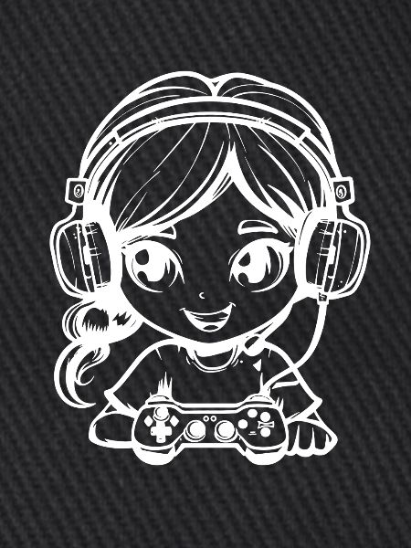Gamer Mädchen