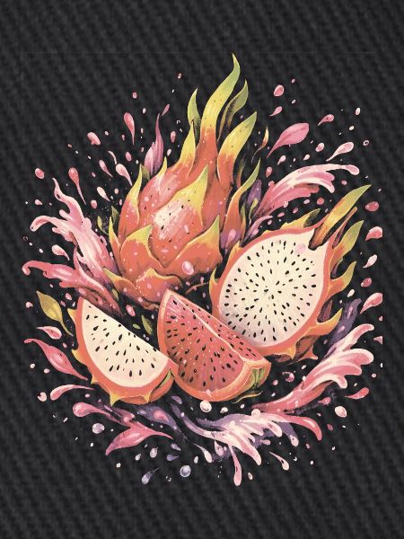 Pitaya Exotische Drachenfrucht-Spritzkunst