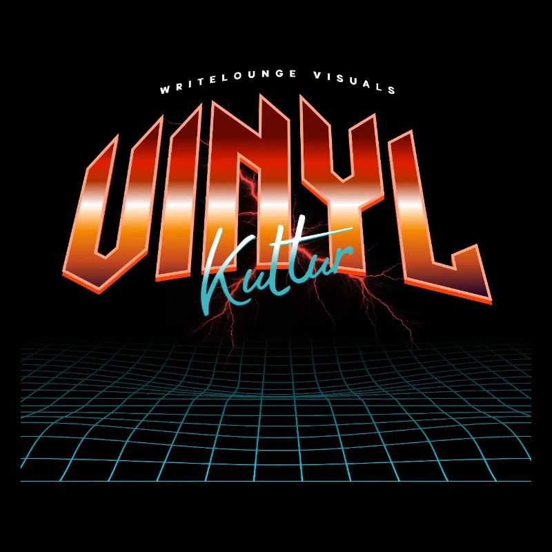 Vinyl Kultur Neon Synthwave