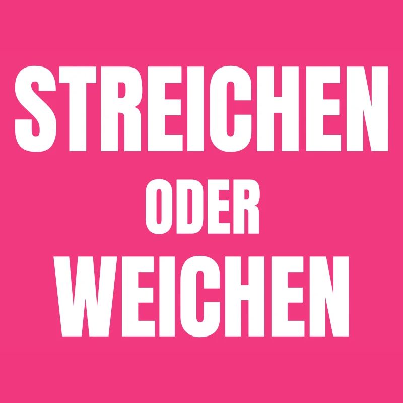 Steichen oder weichen!