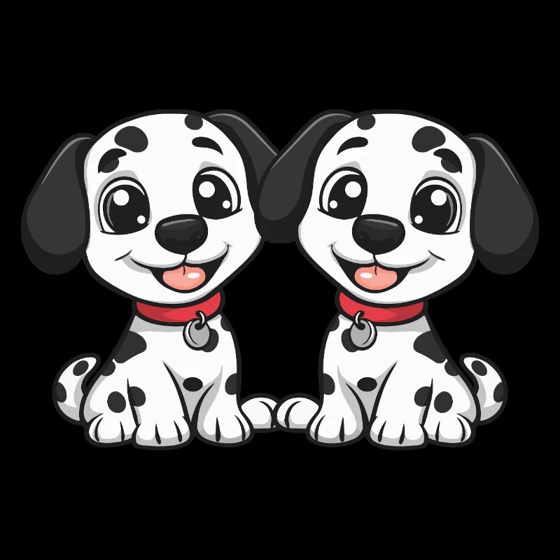 Dalmatiner Hund Comic