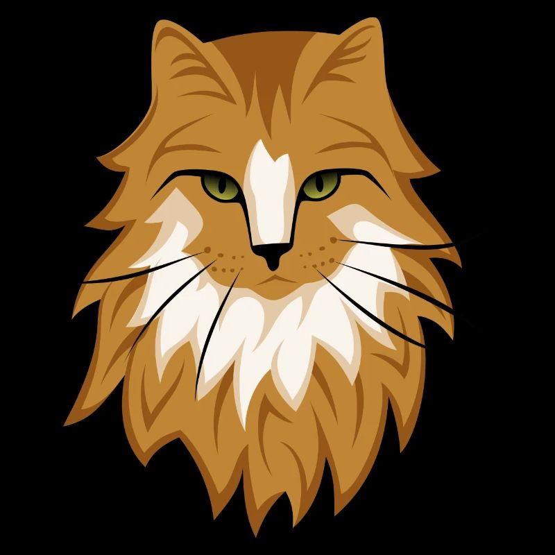 Braune Katze