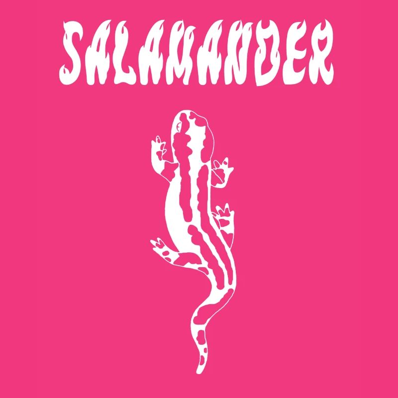 Weißer Salamander