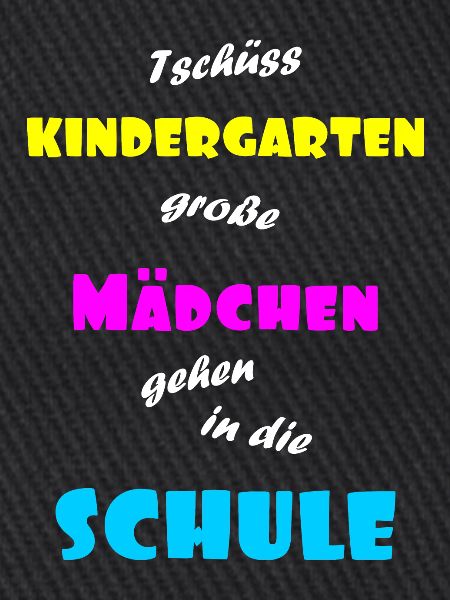 Einschulung Maedchen