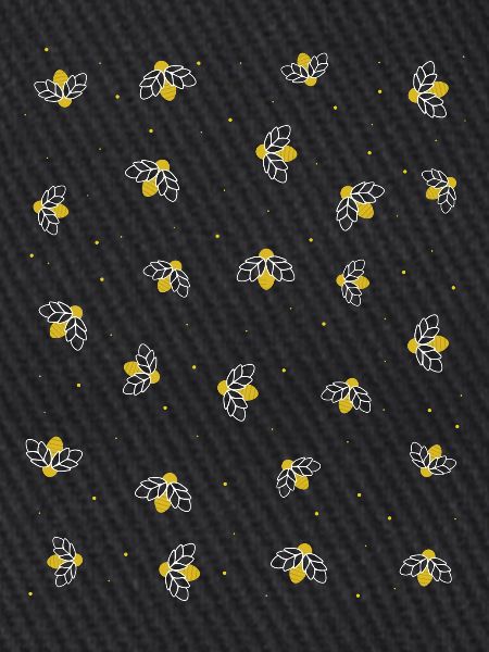 Fireflies flying around