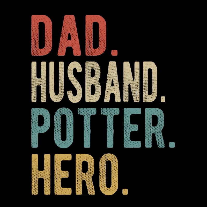 Töpfer Papa Ehemann Held