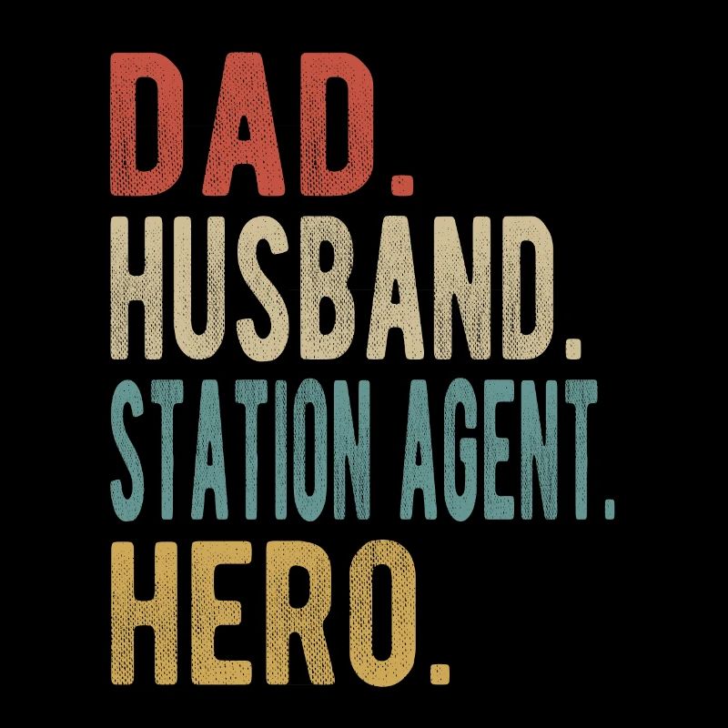 Stationsagent Papa Ehemann Held