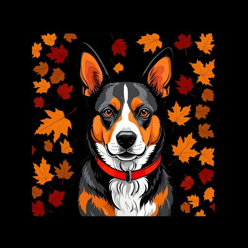 Herbst-Hund