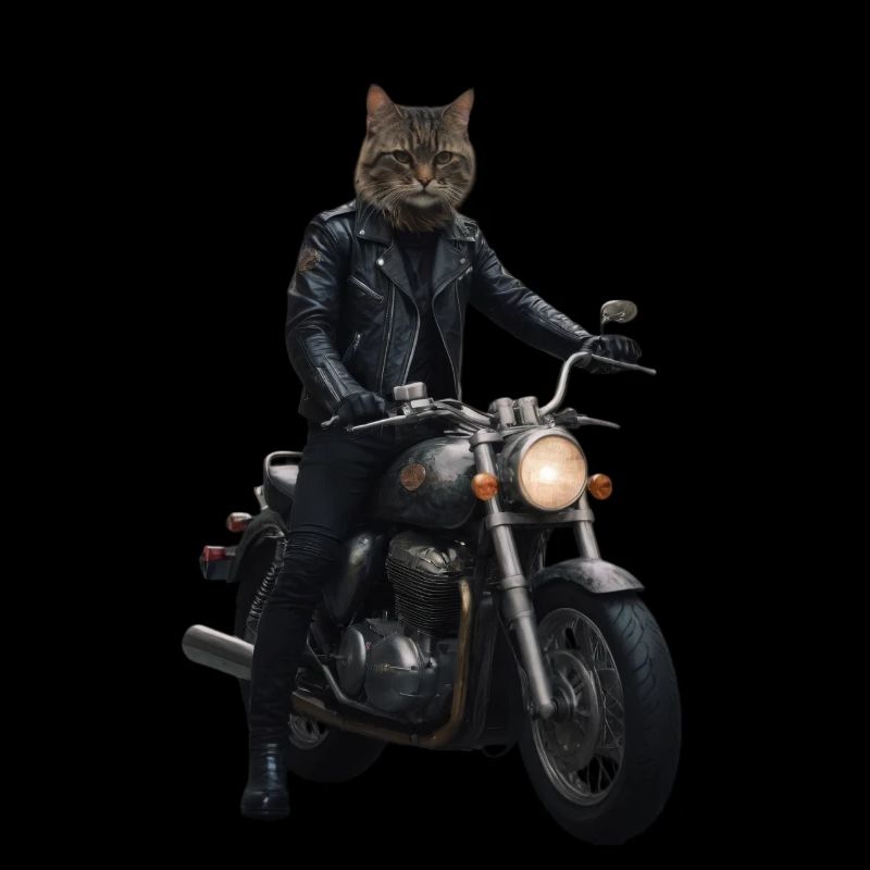 Biker Cat
