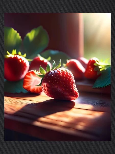 Ich liebe Erdbeeren