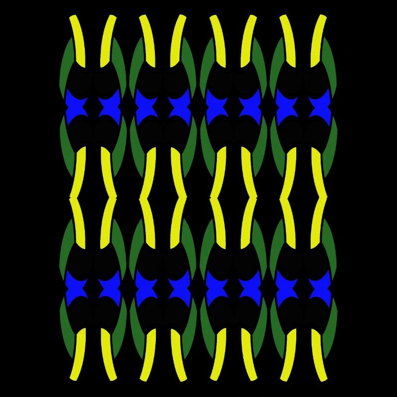 Einzigartiges Multicolor-Design