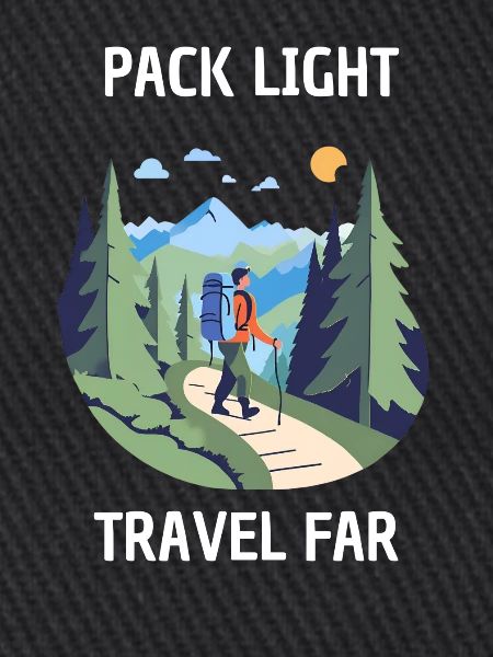 PACK LIGHT TRAVEL FAR