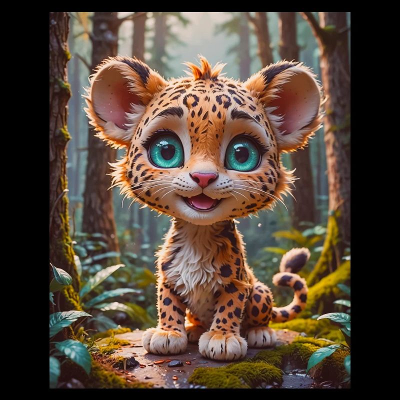animaux africains super mignons – Léopard