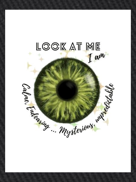 Yeux vert )