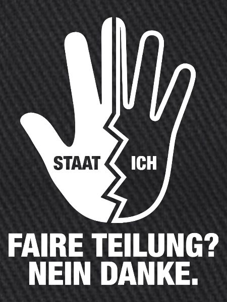 Faire Teilung Nein Danke