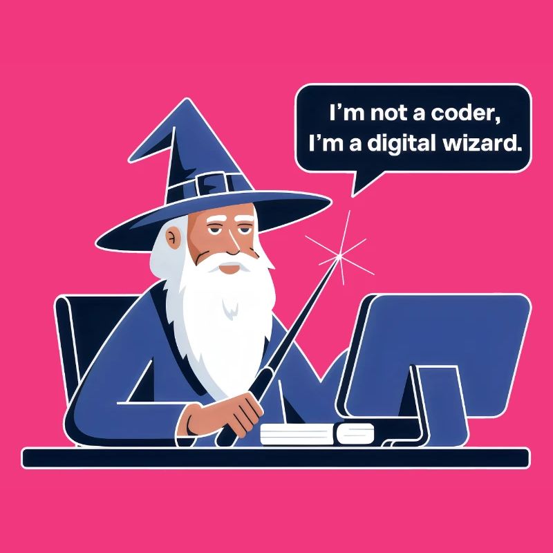 Je ne suis pas un codeur, je suis un programmeur assistant numérique