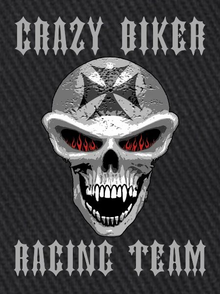 Verrückte Biker